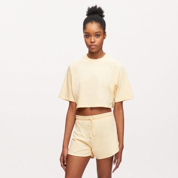 🌼 NWT KOTN boxer shorts in pale yellow - Picture 2 of 5